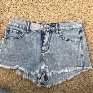 short jean shorts